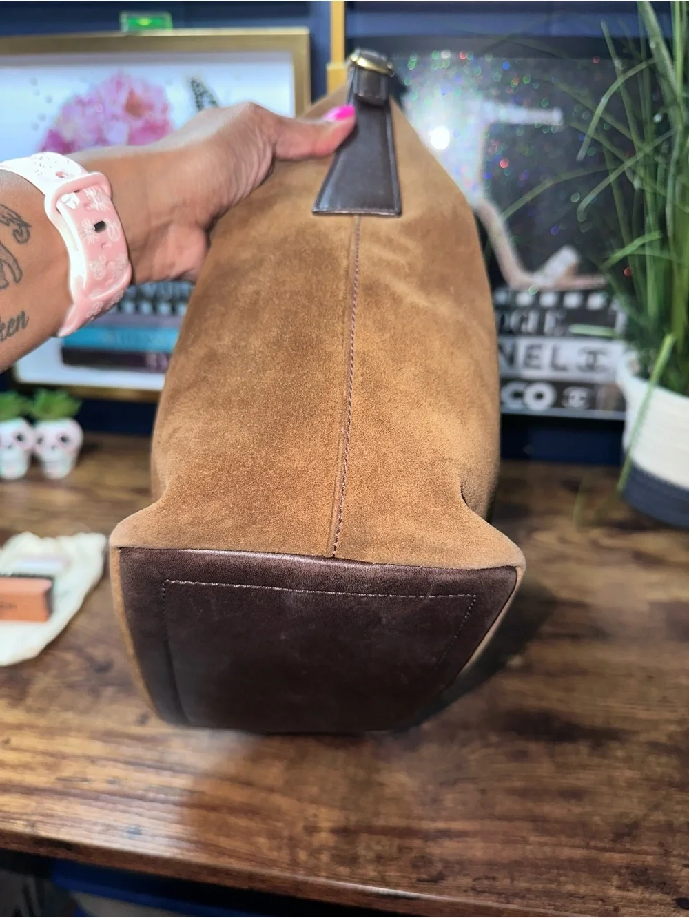 Coach Legacy Vintage Suede Hobo 9857 w/ Original Dustbag & Care Kit 2002